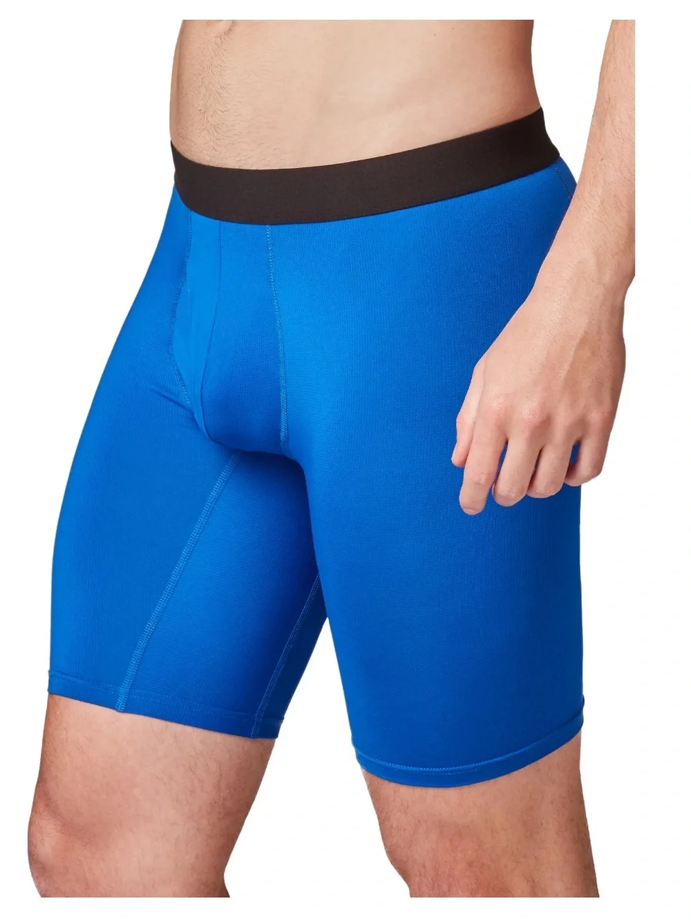 Athletic Works Men's Ultra Lite Mesh Long Leg Boxer Brief 6-Pack Size XL